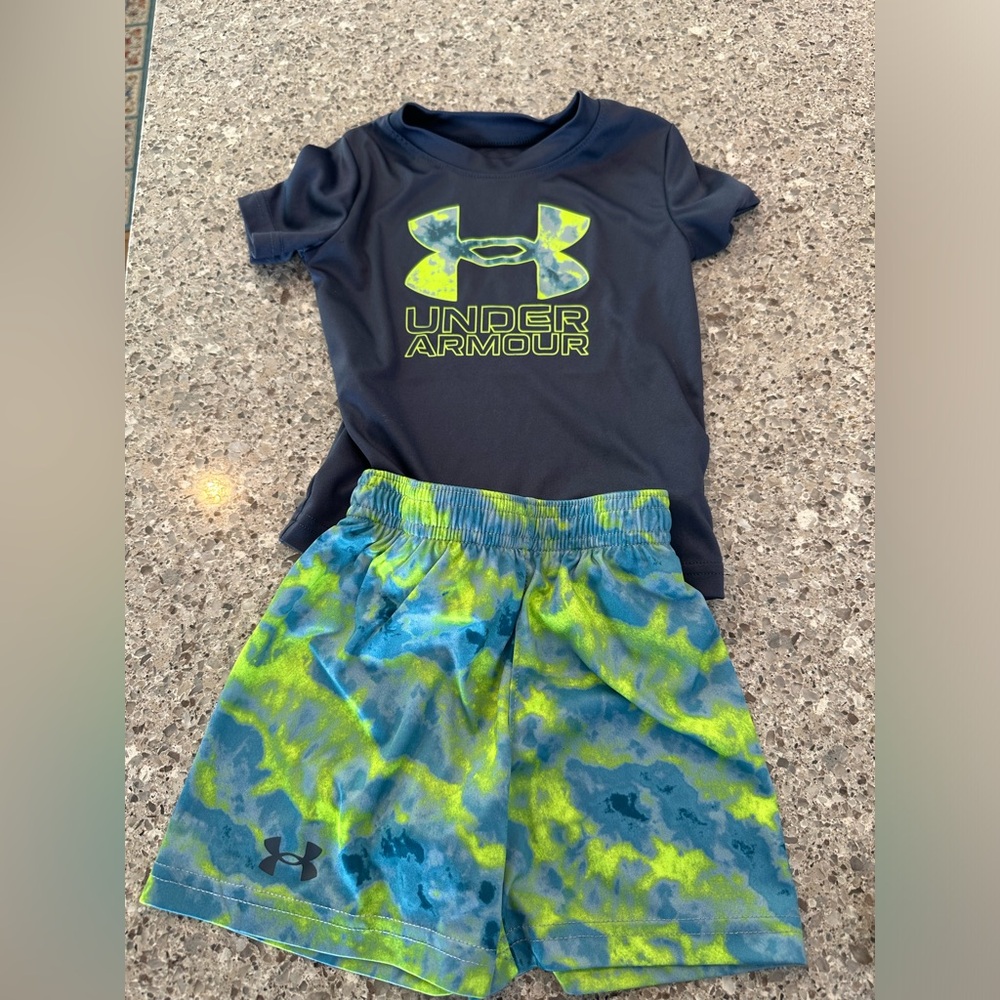 18 month boy under armour set